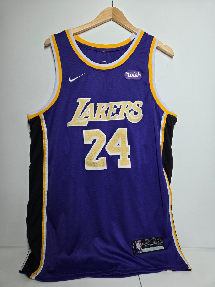 Kobe Bryant #24 NBA Los Angeles Lakers Nike Wish Men's Purple