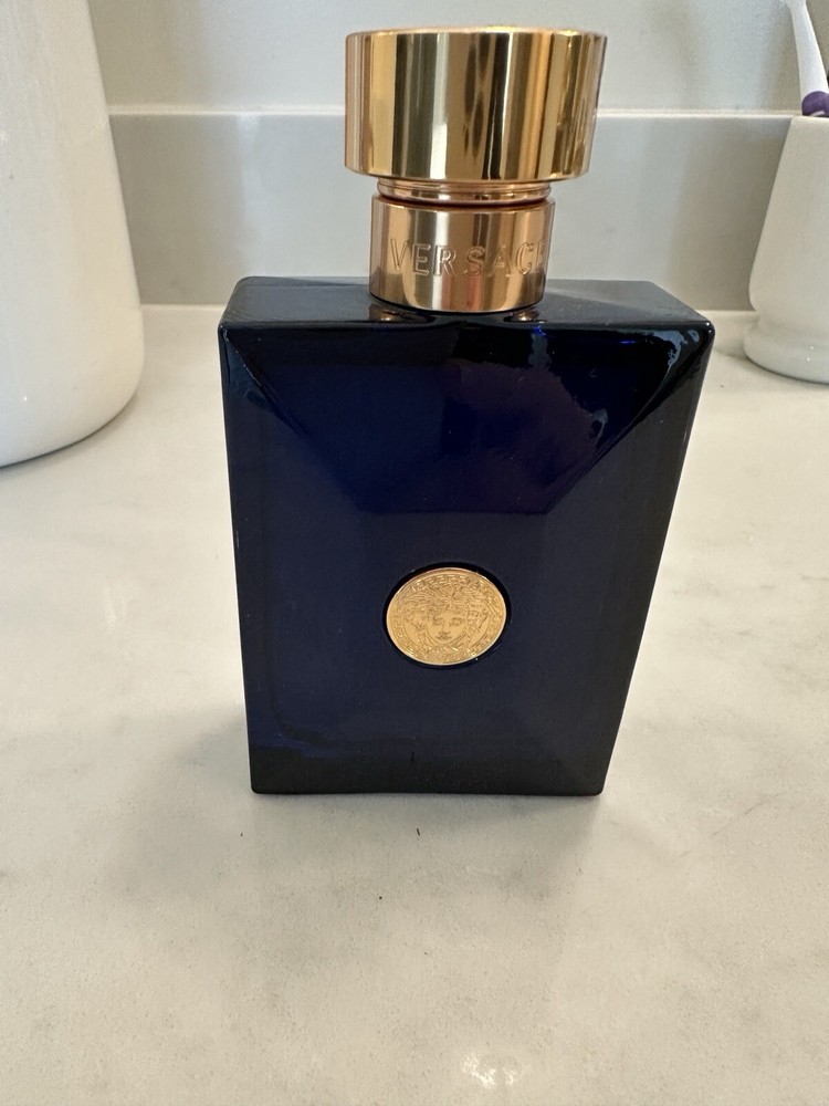 Versace 3.4 oz Pour Homme Dylan Blue Eau De Toilette Spray -  3.4 oz