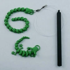 Cat Wand Toy Interactive Cat Toys for Indoor Cats Teaser String Kitten Refills