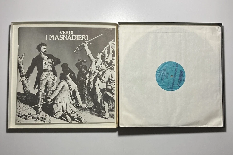 Verdi - I MASNADIERI 3xLP BOX London Digital LDR 73008 Joan Sutherland~R Bonynge - Image 3 of 4