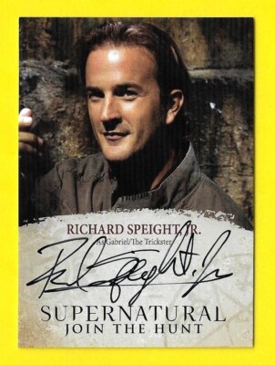 2016 Cryptozoic Supernatural Seasons 4-6 Autograph Richard Speight Jr as Gabriel