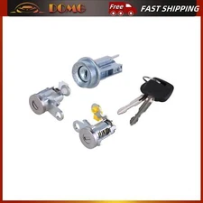 Ignition Switch & Door Lock Cylinder Kit For 1995-2003 Toyota Tacoma 2001 2002