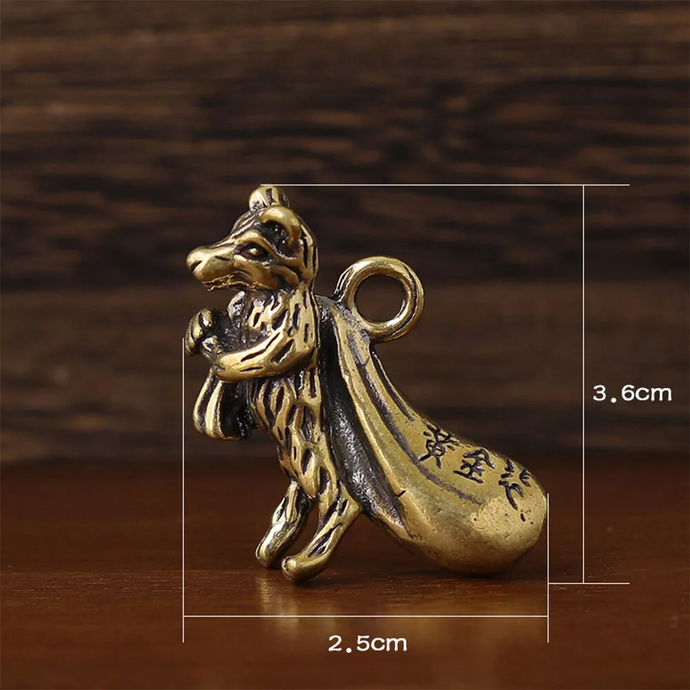 Chinese Zodiac Pendant Animal Keychain Charm DIY Jewelry craft
