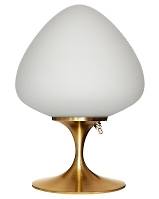 Stemlite Table Lamp by Designline in Brushed Brass - Mid Century Retro Lamps