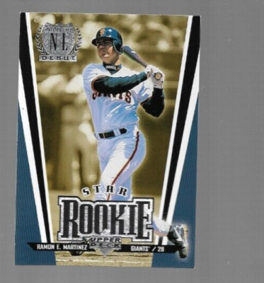 Ramon E. Martinez 1999 Upper Deck Series 1 Star Rookie #16 San Francisco Giants