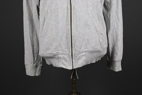 Vintage Carhartt WIP Gray Full Zip Hoodie Sweatshirt Size L - Picture 3 of 9