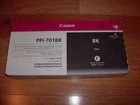GENUINE Canon PFI-701BK Black Ink Tank IPF8000 8100 8110 IPF9000 9100 9110 NEW