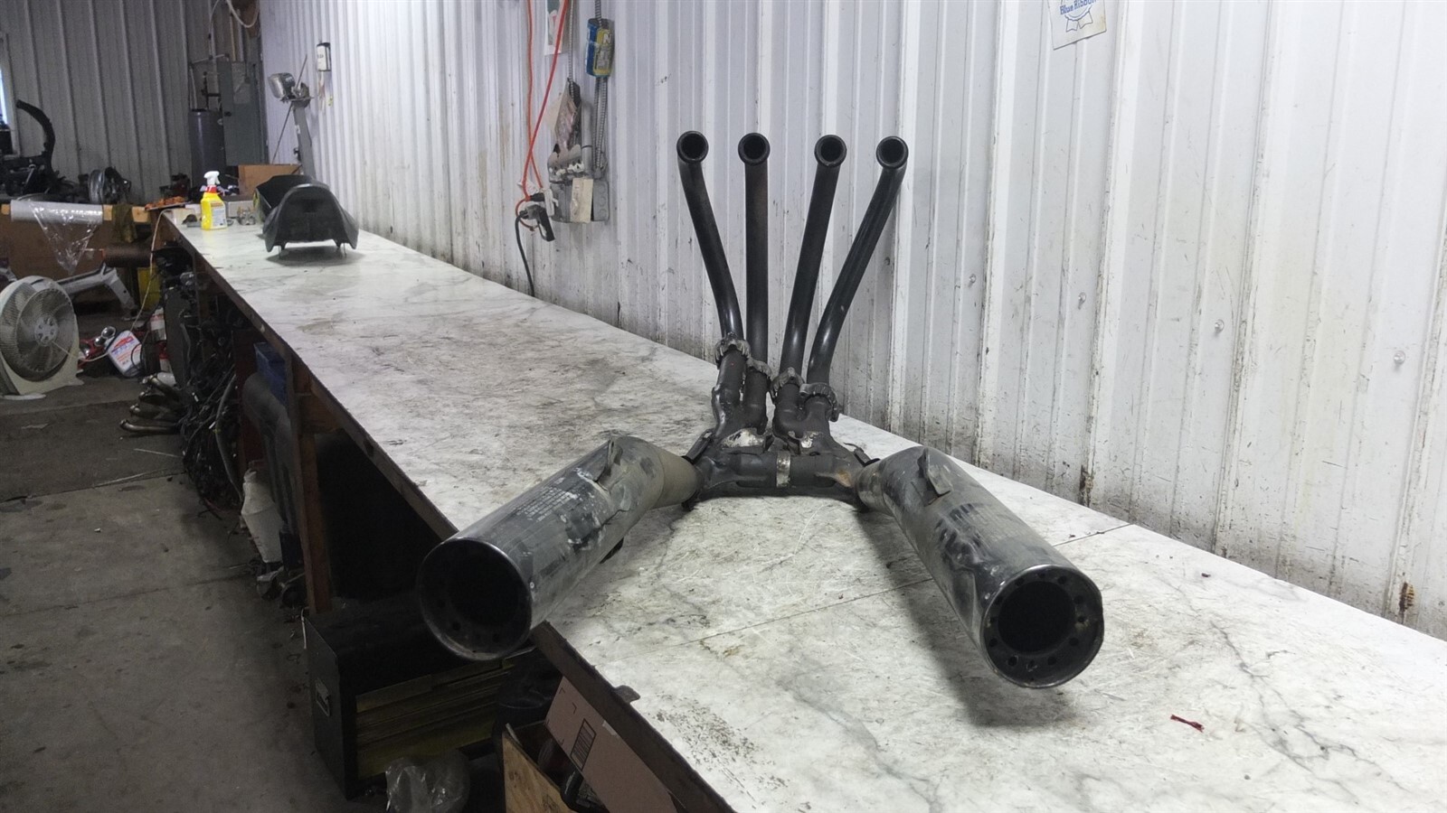 85 Honda CB700SC CB 700 SC CB700 Nighthawk Muffler Exhaust eBay