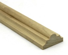 3/4" x 1 1/2" Poplar Paint Grade Hardwood Panel Molding, Decorative Trim