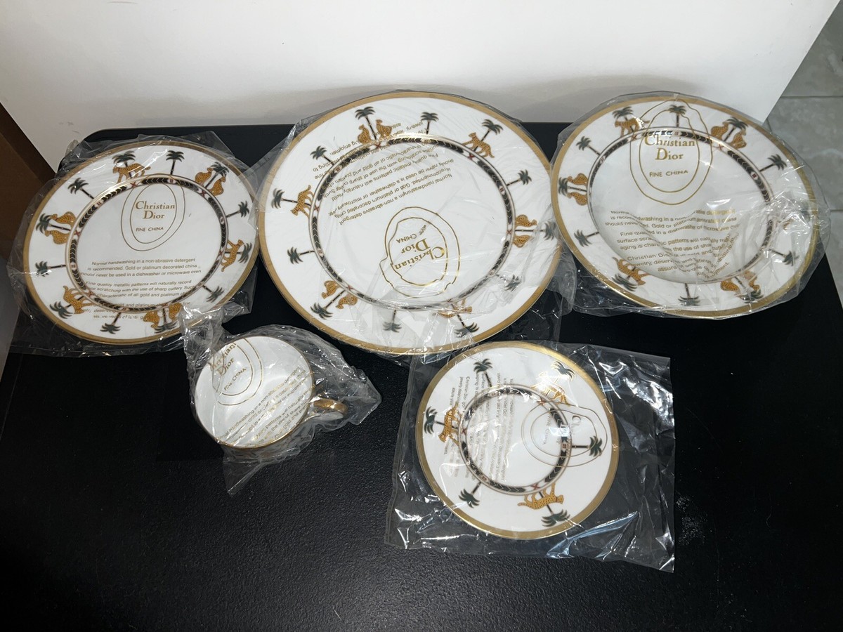 Christian Dior Casablanca Fine China Dinner Plates And Sets