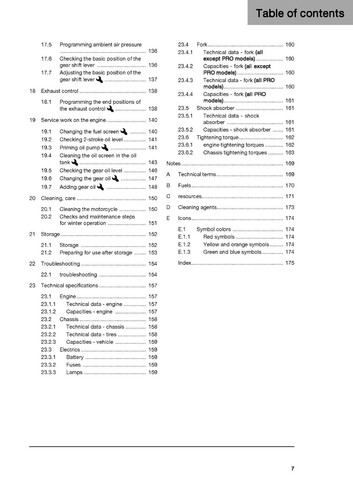 Husqvarna Owners Manual Book Guide 2025 TE 300 US - Picture 5 of 24