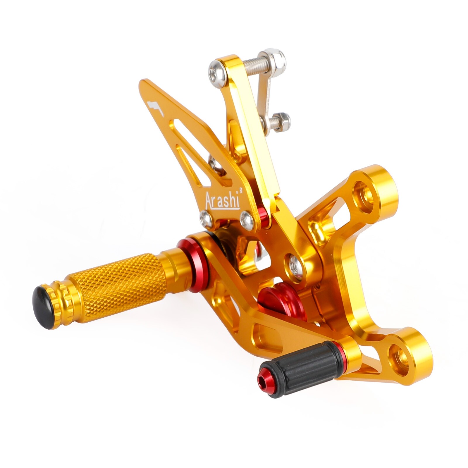Racing Gold Rear Sets Footpegs Footrest For Kawasaki Ninja ZX10R /ABS