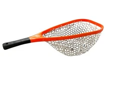Ames Fly Fishing Fire Carbon Fiber Landing Net Orange Hand Fishing Net