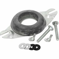 Standard 1½" Close Coupling WC Toilet Pan Cistern Fixing Plate Doughnut Donut 