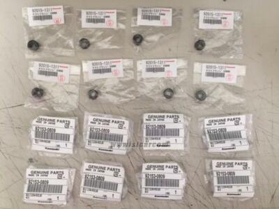ミー KAWASAKI ZX-10R NINJA 04-2017 BOLT & NUT SET X16pc CONROD 92015