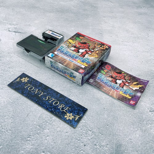 DIGITAL MONSTER Adapter Ver. WonderSwan WS Japan Action Adventure Game Bandai