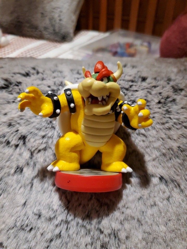NINTENDO SUPER MARIO Bros Series Yoshi Amiibo Base Rossa Wii U Mario