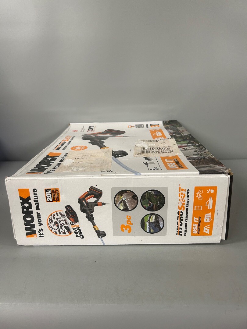 Worx Hydro Shot Pressure Cleaner Washer Adaptors Bucket Snow Foam