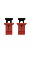 2 x Wide Pin Mini Circuit Breaker Lockout Lock Off MCB Push Pin Device 