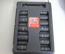 Craftsman Cmmt15886 Sae Deep Impact Socket Set 12 Dr 12 Pc. - Ships Free