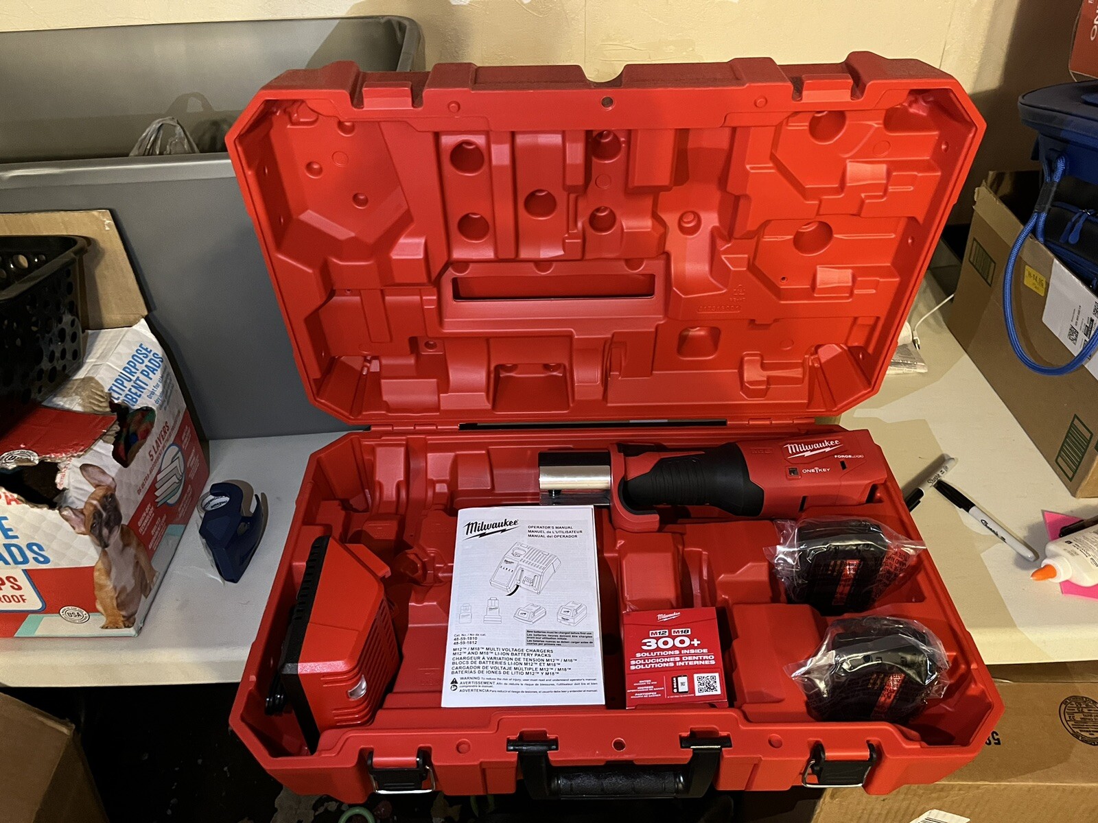 Milwaukee 292220 M18 Press Tool Kit Brand New eBay