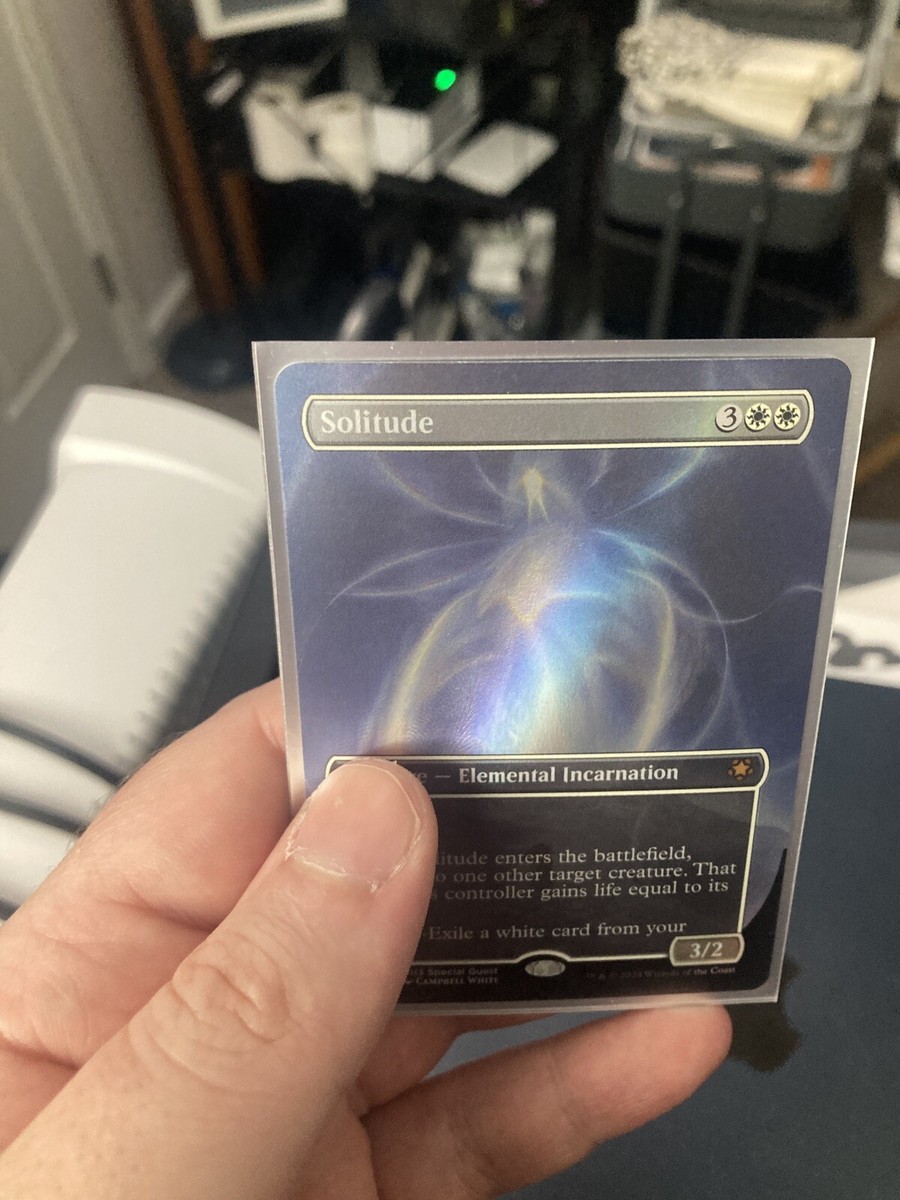 MTG - Solitude Borderless Textured Foil - Modern Horizons 3 MH3