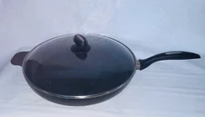 Scanpan 12 Inch Fry Pan With Lid Non-Induction 12” Stratanium