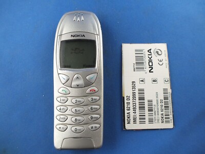 NOKIA 6210 VOLL FUNKTIONSFÄHIGES HANDY 12 MONATE GARANTIE