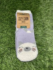 NORTHEAST OUTFITTERS YOUTH COZY CABIN SOCKS SIZE 10K-4 NWT KITTENS