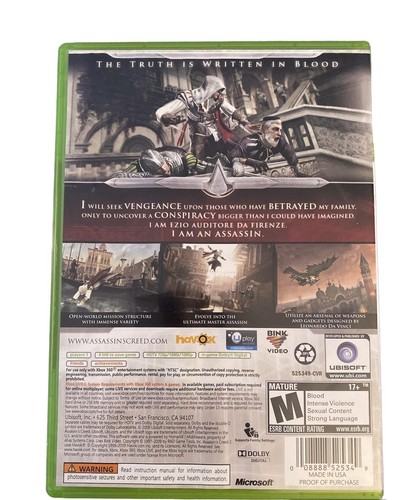Assassin's Creed II XBOX 360 MUY BUENO - Imagen 6 de 6