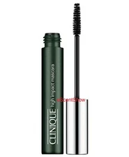 CLINIQUE HIGH IMPACT MASCARA .28 OZ / 7 ML FULL SIZE NEW UNBOXED 01 BLACK