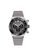 BREITLING EB0136251M1E1 SUPER CHRONOMAT B01 44 TITANIUM GRAY DIAL BLACK SUBS 6