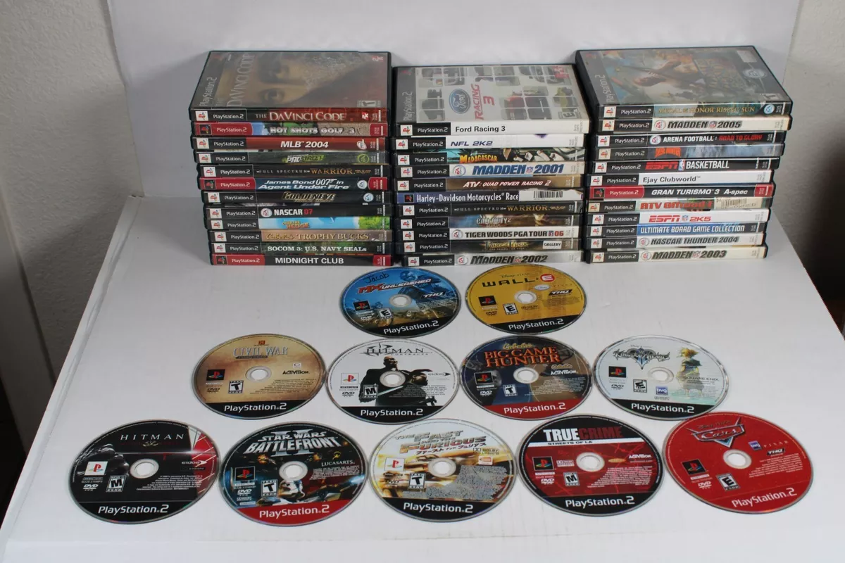 PS2 Game Lot Bundle ( Sony PlayStation 2) 6 games total