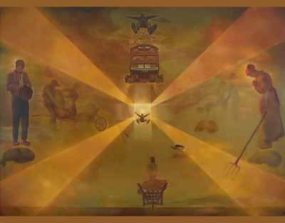 La Gare de Perpignan, 1965 by Salvador Dali art painting print