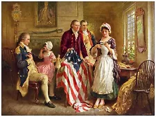 Decorative Poster.Interior wall art design.Decor.American Flag History.4266