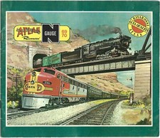 Catalogo Atlas Importatore Rivarossi 1969/70 - Treni elettrici Circuiti Scala N 