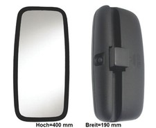 Exterior Mirror for International Tractor Case 1255 XL 400x190mm ø14-30mm 24V Bhz