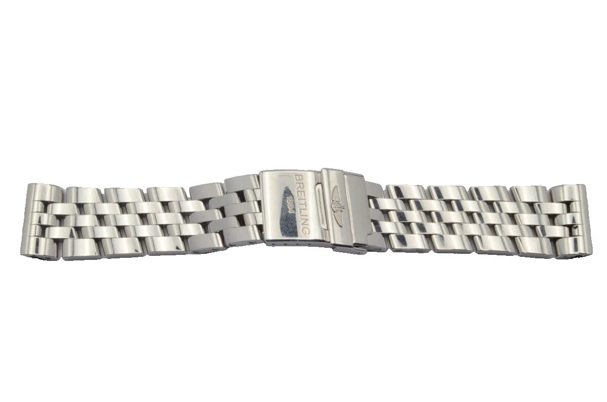 Серебряные ремешки для наручных часов Breitling