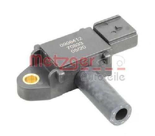 Original Metzger Sensor Exhaust Pressure 0906412 for Ford