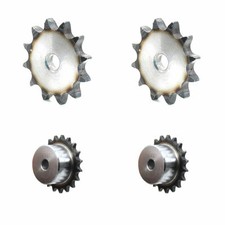 40 Chain Sprocket 9T-45T Pitch 12.7mm 1/2" for 40 Roller Chain Transmission