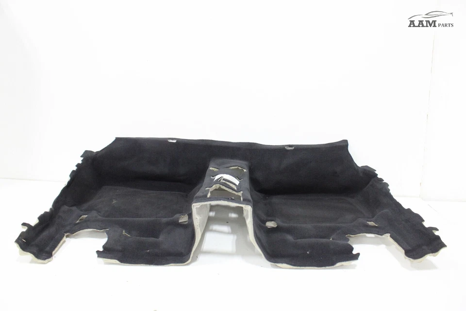 BMW 428i F36 Gran Cupé 2016 piso trasero interior alfombra alfombrilla negra OEM Foto 2 de 4