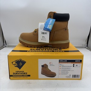 Herman Survivors Work Boots Mens Size 6 Brown Waterproof‎ Lug Sole WMHSAGB002 Herman Survivors | Shoes | Herman Survivors Menstimber  main image 4