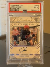 2024 Panini Flawless #FIJB Future Ink JAMES WOOD Rookie Auto /25 (AU, RC)