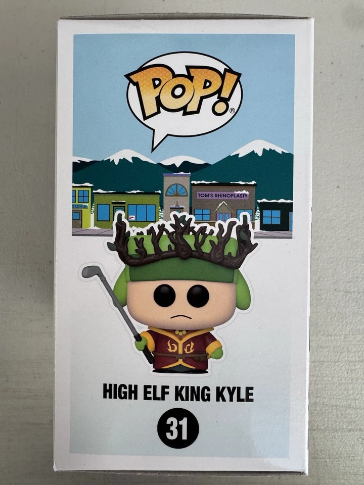 High Elf King Kyle 31 ~ South Park ~ Vinilo Funko Pop ~ Excelente Estado 👌 Foto 4 de 4