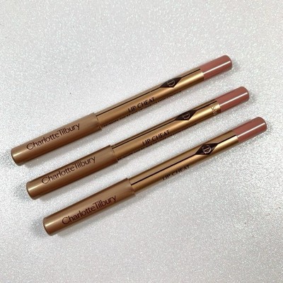 BUNDLE OF 3 Charlotte Tilbury Lip Liner Pillow Talk NWOB TRAVEL SIZE