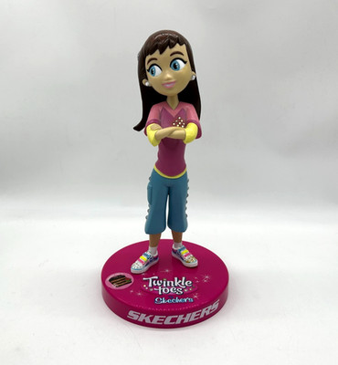 Sketchers In Store Ad Display Retired Twinkle Toes Shoes Girl 3D 2012