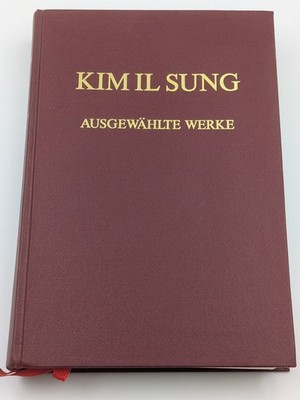 Kim IL Sung Ausgewählte Werke VI auf Deutsch 1977 Gebundene Ausgabe