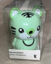 Desktop Pencil Sharpener Hand Crank Cartoon Fun & Cute Tiger Cat Animal Kids New