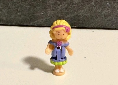 Vintage Polly Pocket Süße Rosen Spielset Original Figur Bluebird