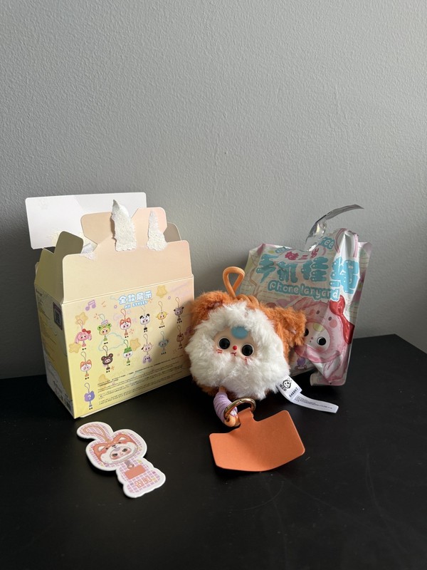 CONFIRMED FOX Baby Three - Phone Strap Lanyard Plush Blind Box (CONFIRMED)